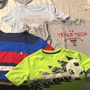 6-7 boys t shirt lot